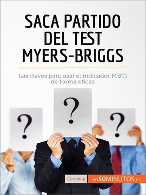 cover image of Saca partido del test Myers-Briggs